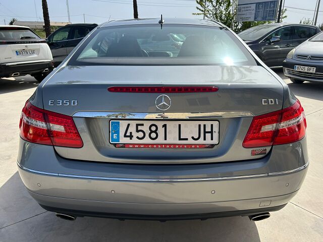 MERCEDES E350 CDI COUPE 3.0 V6 AUTO SPANISH LHD IN SPAIN 118000 MILES SUPER 2009